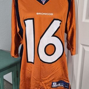 SPRING SALE | Reebok On Field NFL Denver Broncos Jake Plummer 16 Jersey Medium
